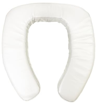 Raised Toilet Seat | Non-Slip Ergonomic Assist | Elderly Bathroom Toilet Booster Seat - for Pregnant Elderly Bathroom Hospital RV Shop Home Travel
