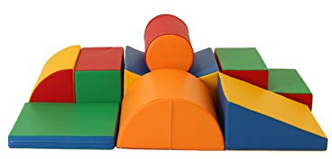 XL Softbausteine Riesenbausteine Schaumstoffbausteine Großbausteine 8 Stück, Ab 6 monaten