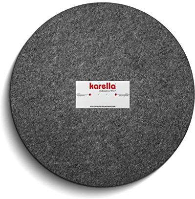 Karella Schallschutz für alle Steeldartboards, 2-TLG. mit integriertem Surround/Auffangring. Schalldämpfung, nachweisbar 80% Geräuschreduzierung beim Auftreffen Dartpfeil, patentiert, Made in Germany