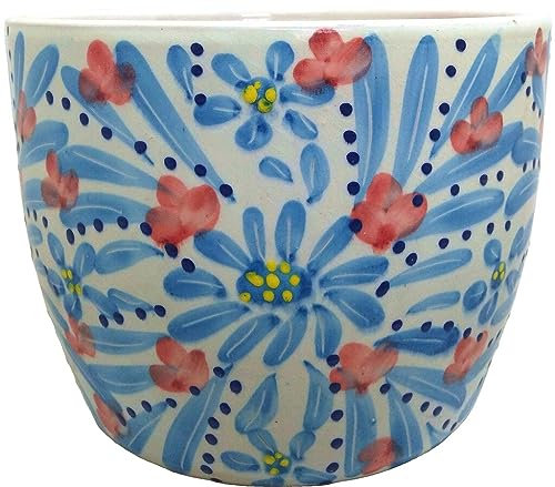 Garden Center shop by VM MACETERO Exclusivo Paris Azul Celeste Interior, Jardines Y Balcones (30_cm)