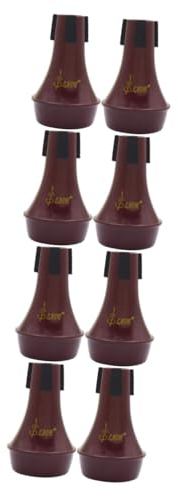 BESTonZON 8 Stk stumm lautsprecher dämpfer trompeten dämpfer Mute für Trompete Horn Trompetenschalldämpfer Trompetendämpfer halb geschlossen Musikinstrument Komponente Zubehör Abs