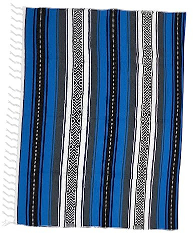 GOOHOCHY Vielseitiger Gemischter Umhang Mexikanische Decke Yogamatte Sofaüberwurf Dekoratives Wohnaccessoire 130 X 180 cm