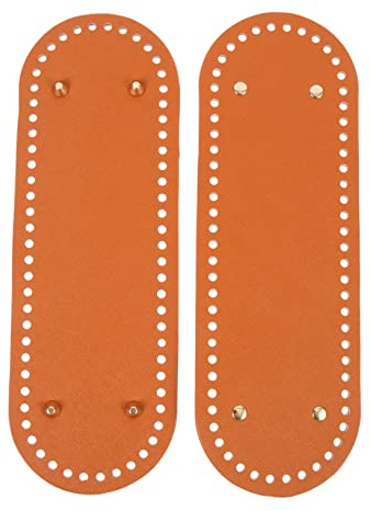 Gogogmee Pu Leder Taschenboden 30x10cm Braun Robuster Handtaschenboden Zum Häkeln Und Weben Selbstgemacht Zubehör Für Strick Und Basteltaschen Schützender Taschenuntergrund