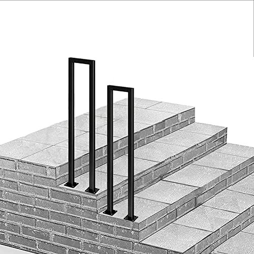 Handlauf Geländer Handlauf für Gartentreppengeländer, Übergangs-Handlauf für die Veranda für Außenstufen, Sicherheitsstützstange für Korridore für Terrassenbeläge, Außenstufen aus Beton für den Garte