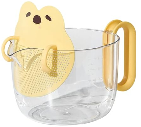 Gobelet doseur | Verre doseur pour la cuisine - Accessoire de cuisson - Bol à tamis Ustensile de cuisine pour œufs, riz, liquides, maison, cuisine, restaurant, laboratoire