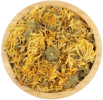 Calendula Marigold Dried Petals & Flowers Loose Herb Tea - Calendula Officinalis L. (75g)