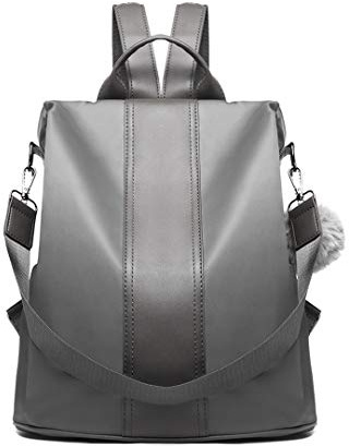 Miss Lulu Rucksack Damen, Anti Diebstahl Tagesrucksack, Wasserdicht | Kompakter Damenrucksack 35×16×36 cm, leicht 0,56 kg, ideal für Reisen, Schule, Arbeit und Alltag