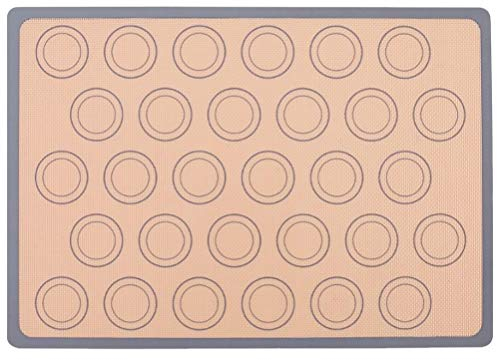 Alfombrilla De Silicona Para Macarrones Estera De La Corteza De La Empanada Alfombrilla De Mostrador De Galletas Tapete Rodante De Silicona Antiadherente Bola De Hervida