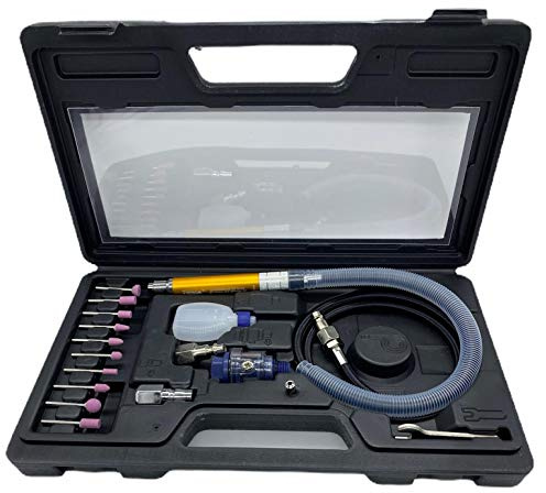 Partenopeautensili® Smerigliatrice Drimmel Fresa Trapano pneumatica ad aria per compressore mola by HOTECHE