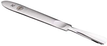Sgorbia professionale acciaio inox Solingen Kama N.12, ferretto per rimozione calli, fissa, multiuso