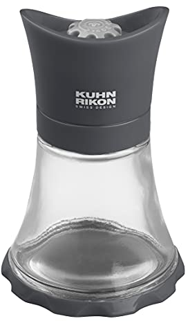 KUHN RIKON Gewürzmühle Vase mini (Grau), Plastic, 12 x 12 x 8 cm