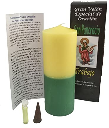 Candela San Pancracio potenziata per richieste lavoro con rituale