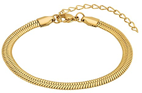 Heideman Armband Damen Janne Edelstahl poliert | Zeitloses Accessoire zum Kombinieren und Stapeln für Frauen, hautfreundlich, nickelfrei, schöne Geschenkidee für Mama.