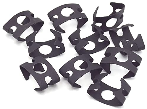 50 x YOU.S Original Bremsschlauch Bremsleitung Halteklammer Befestigung Ø 10 mm schwarz - 4D0611715B