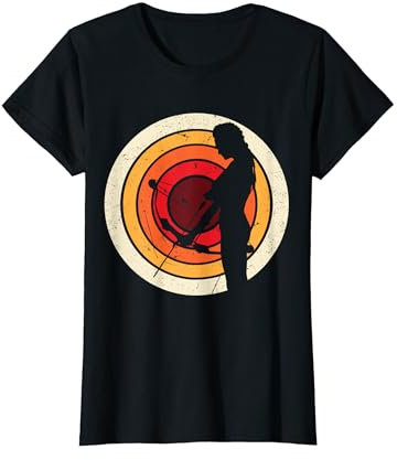 Bogenschützin Langbögen Zielscheibe Sunset Bogenschießen T-Shirt