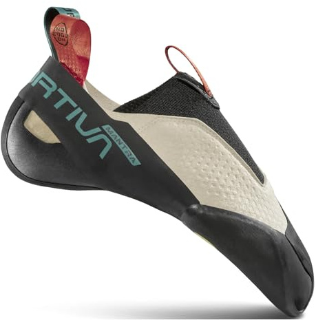 LA SPORTIVA M Mantra Weiß - Präziser Leichter Herren Kletterschuh, Größe EU 43 - Farbe Chalk
