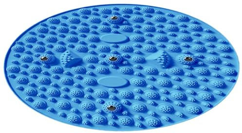Fußmassage Mat, Runden Fußmassage Akupressurmatte, Akupressurmassagematte, Silikon Fußdruckpunktpolster, Für Entspannung Von Druck Und Fußbeinschmerzen Geeignet