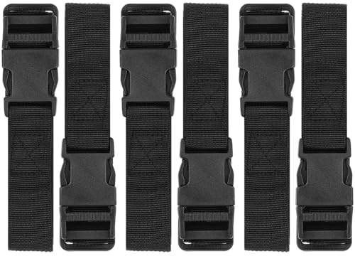 Luggage Strap, Hiziwimi 6Pcs Personalised Luggage Straps for Suitcases, Suitcases Strap Suitcase Belts, Luggage Nylon Straps with Quick Release Buckle Strap Utility for Travel Packing Outdoorsports