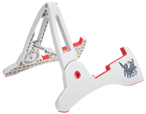 TOYANDONA Portable Shape Electric Guitar Stand Stabiler Violin Ständer Für Drinnen Und Draußen Silikonpolstern Für Musikräume Und Auftritte