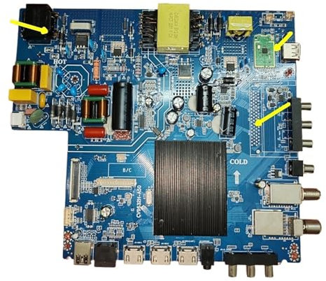 HJKBCLEH Compatible，CV9632H-A50 4K WiFi TV Motherboard There Are 6 Specifications, Please Pay Attention To The WiFi Module, CI Interface, And PFC(NO CI 1PFC G wifi)