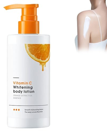 VC Whitening Body Lotion - Crema per il corpo anti-essiccazione con vitamina C per lozione lenitiva e lozione per il corpo, idratante per la pelle molto secca