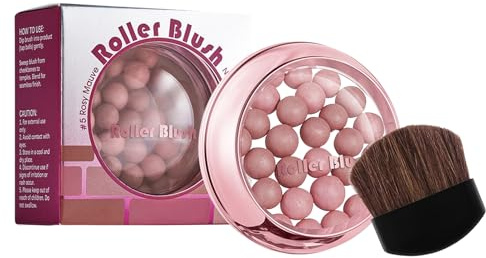 Byuexhp Gesichtsröter,Natürliche Blush Ball - Langzeit Beautyprodukte Für Alle Hauttypen Empfindliche Trockene Reife Frauen Und Mädchen - Reise Date Party Abend Geburtstag Urlaub