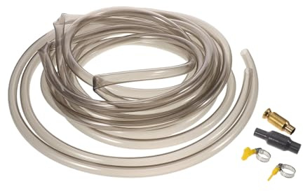 Kisangel Sifón para Acuario con Abrazadera Manguera para Cambio Rápido de Agua y Limpieza de Grava Herramienta Precisa para Tanques de Agua Dulce y Salada