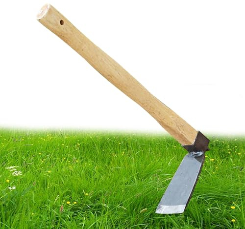 Binette de Jardinage - Petit Outil De Jardinage Robuste - À Main pour Désherbage | pour Hommes et Femmes Utilisation en Extérieur Jardin Pelouse Cour Arrière-Cour Balcon Terrasse
