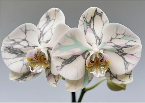 Mix Rizoma Di Cymbidium Orchidea, Resistenti Al Freddo E Alla Siccità, Facile Da Coltivare, Splendide esposizioni in giardino-5 Rizoma-A