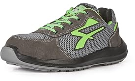U-POWER | Scarpe Antinfortunistiche, Modello Gemini ESD S1P SRC, con Puntale in Alluminio, Antiperforazione Tessile No Metal