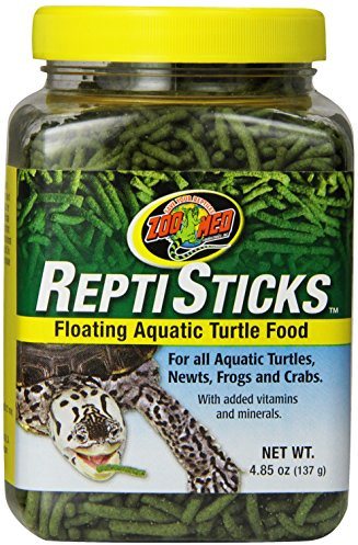 (3 Pack) Zoo Med ReptiSticks Floating Aquatic Turtle Food 4.85 Ounce