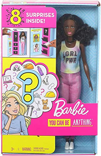 Barbie GLH63 - Karriere Puppe (AA) mit Überraschungs-Moden und Accessoires, Spielzeug ab 3 Jahren