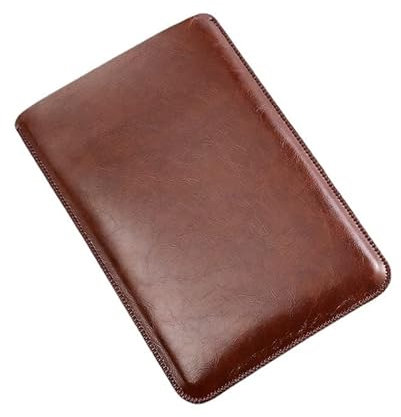 MYLPDZSW HHF TAB Zubehör 5 Farben Hochwertige Mikrofaser-Ledertasche E-Book-Reader-Taschen-Abdeckungs-Beutel-Tasche Für Onyx Boox Nova Air 7,8 Zoll (Farbe : Dark Brown)