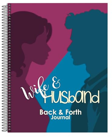Make Wife och tillbaka journal - pardagbok för kommunikation, parjournal anteckningsbok för relationsbyggande, för bröllop, födelsedagar, alla hjärtans dag, årsdagar