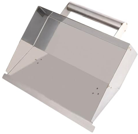 WOONEKY Strumento Per La Stuccatura Di Cazzuola Per Intonaco Alto Con Utensile Manuale Per Cemento Per Decorazioni Murali Finitura Argento