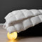 DWR Piuma d'oca e Piumino,Piumino Letto Singolo 155x220,Piumone Invernale Caldo e Soffice in 380gr/m²,Morbido e Traspirante, Approvato Oek-Tex e RDS, (Bianco,155x220cm)