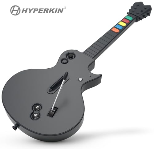 Hyperkin Hyper Jammer - Controller wireless per chitarra PS3 e PC, compatibile con Guitar Hero, Rock Band e Clone Hero