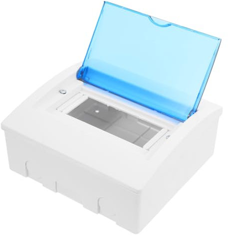 DIYEAH Weatherproof Electrical Box Outdoor Socket Box Power Distribution Din Rail Breaker Weatherproof Enclosure for Home Hotel