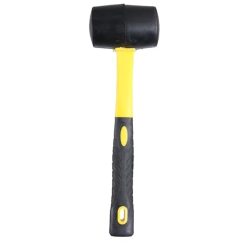 BCJMKDX Marteaux en Caoutchouc, Marteau maillet en Caoutchouc, Outil for Le Bois, Travail du Bois, Camping, poignée de Marteau, Coup Doux, Petit Marteau en Caoutchouc for l'artisanat