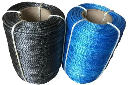 1 Cuerda sintética for cabrestante de Coche de 3 mm x 30 m, 1600 kg, Resistente, for todoterrenos, ATV y UTV. Ligero y con Mayor Resistencia a la abrasión(Gray)