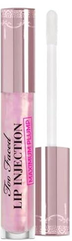 TOO FACED Cosmetics ORIGINAL | LIP INJECTION MAXIMUM PLUMP | Brillo Labial Volumen | Extra Strength Instant & Long Term Lip Plump | VEGANO | by B (ORIGINAL, 4 g (Paquete de 1))