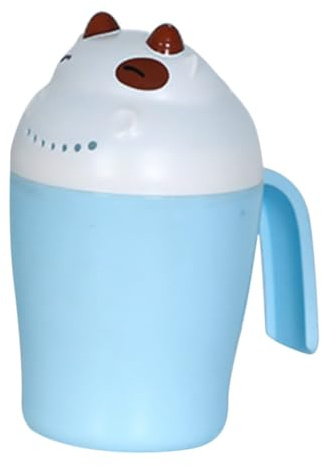 Shampoo Spülbecher für Babys und Kleinkinder, Pp, Multifunktional | Abnehmbare Teile, Leicht zu Reinigen, Wasserschöpfer mit Ergonomischer Form, Niedliches Cartoon Design
