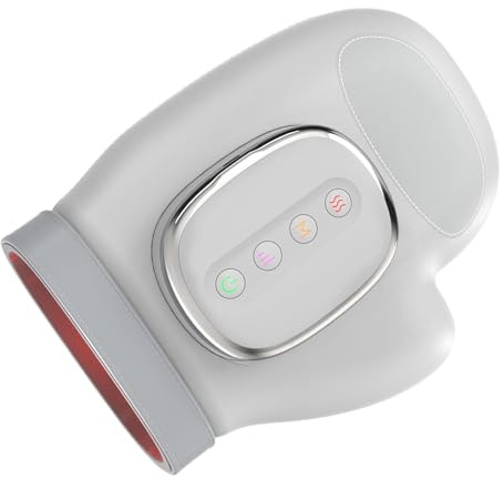 Massaggiatore Per Mani Riscaldato - 3 Temperature Calore Compressione, Macchina Per Massaggi Ricaricabile Con Timer Automatico Per Natale Vacanze Compleanno Pasqua