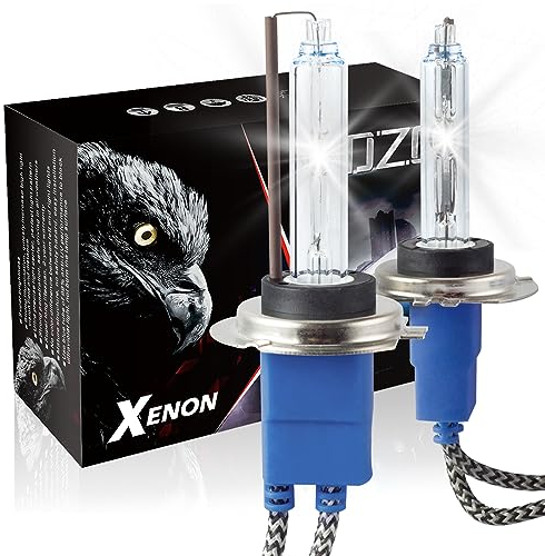 DZG H7 HID Xenon Ampoules Phare Kit De Remplacement 35w Brouillard Lampe 6000K Blanc, 2 Pièces
