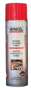 500 ML WINKEL Motorraumreiniger, Motorreinigersprays, Reinigt Schmutz, Öl, Fett und hartnäckige Flecken auf dem Motor. Glänzendes Aussehen des Motors - Made in Germany