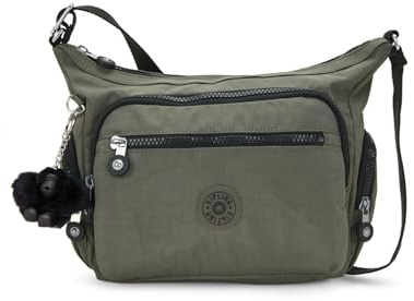 Kipling GABBIE S Kleine Umhängetasche, Green Moss (Grün)