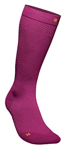 BAUERFEIND Run Ultralight Compression Socks, Woman, berry, M, 38-40