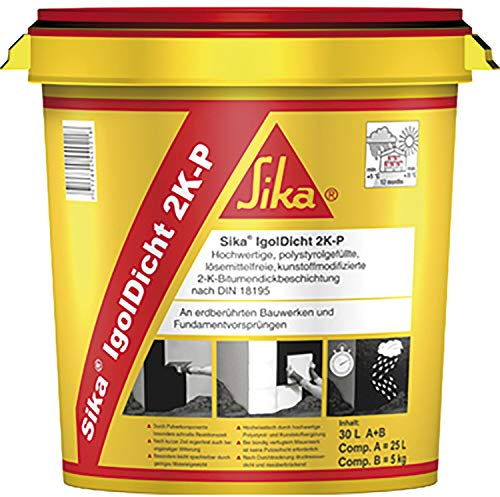 Sika 1-K Bitumendickbeschichtungen IgolDicht-2K-P (AB) 30L