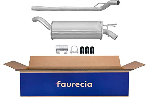 HELLA 8LD 366 034-501 Silencieux arrière - Easy2Fit® Kit - arrière - à deux pièces - Kit avec pièces d'assemblage