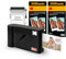 KODAK Mini 2 ERA 4PASS Portable Photo Printer, Initial 8 Sheets + 60 Sheet Pack Bundle, Black